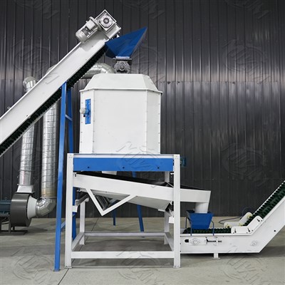 Didelė biomasės, medienos granulių gamybos linija